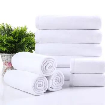 

ANCRV Cotton White Bath Towels For Adults Comfortable Bath Towels Cotton Luxury Wholesale Bathroom Towel Hot Hotel Genuine E5A0