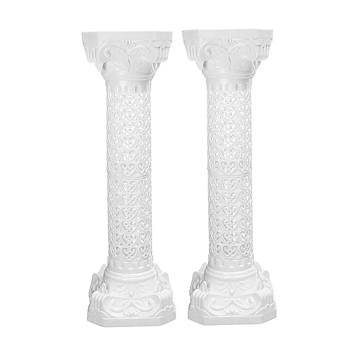 2/4Pcs 88CM Roman Column Mould DIY Paving Molds Balcony Fence Garden Pool Cement Railing Plaster Concrete Mould Guardrail