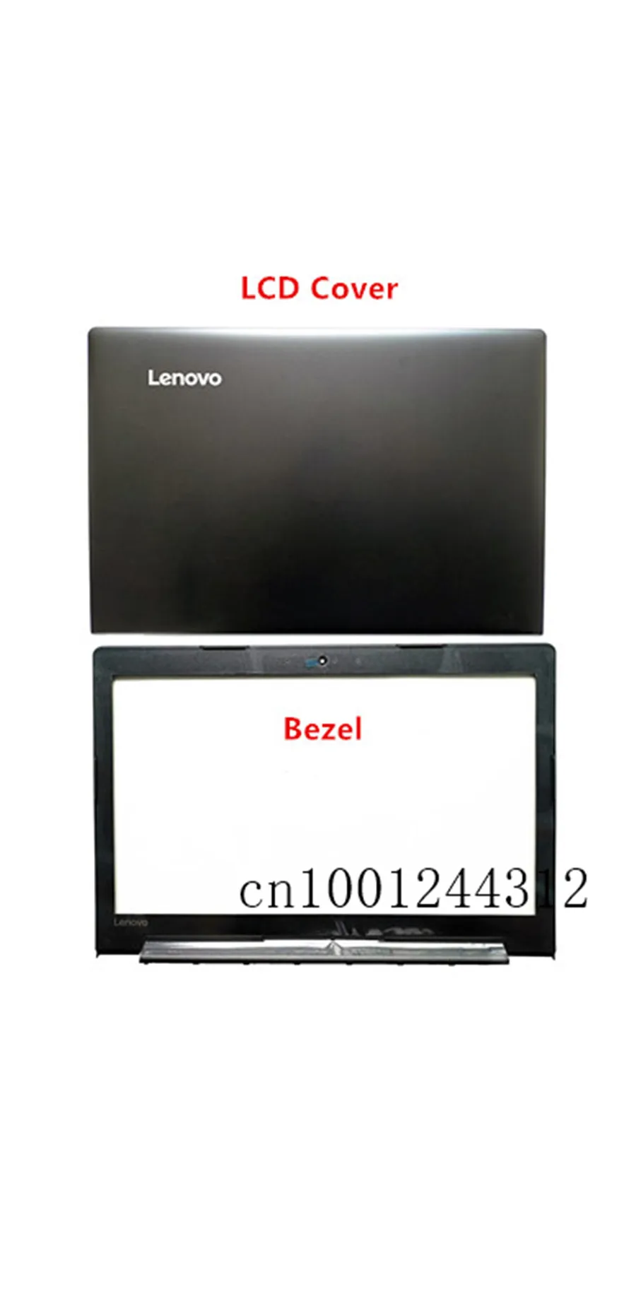 Для lenovo Ideapad 310-15 310-15IKB 310-15ISK ЖК-задняя крышка с задней крышкой с антенной/ободком 5cb0l3585-5b30l35928 - Цвет: A B  shell