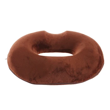 

Donuts Shape Prostate Hip Up Office Chair Hemorrhoid Treat Hollowed Out Sciatica Relief Tailbone Pain Seat Cushion PU Foam