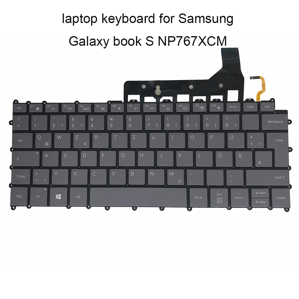 Replacement keyboards for Samsung Galaxy book S NP767XCM backlight