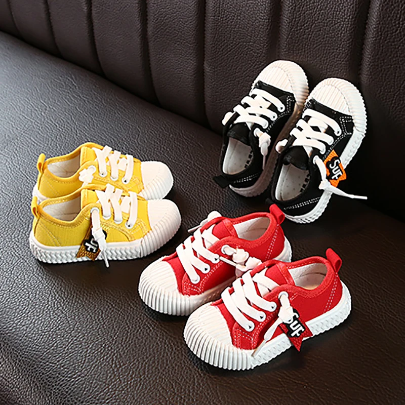 

Baby Shoes Children Classic Canvas Shoes 1-6 Year Soft Bottom Spring White Baby Boys Casual Shoes Toddler Shoes for Girl