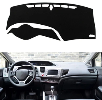 

SJ Non-Slip Car Inner Auto Dashboard Cover Dashmat Pad Carpet Sun Shade Dash Board Cover Fit For Honda CIVIC 2012 2013 2014-2016