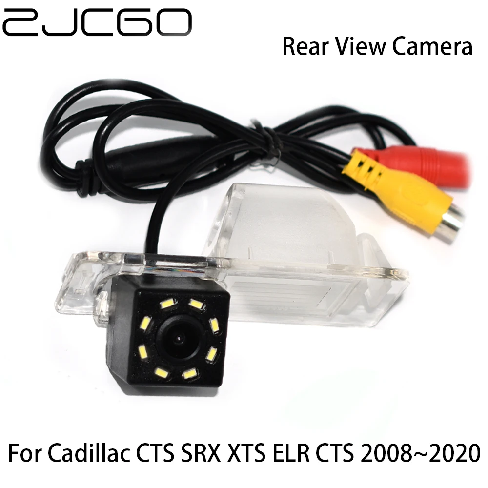 

ZJCGO HD CCD Car Rear View Reverse Back Up Parking Night Vision Waterproof Camera for Cadillac CTS SRX XTS ELR CTS 2008~2020