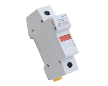 

10Pcs/Lot Fuse Base Fuse Holder RT18-32X with LCD led light Suit for 10x38 RO15 RS15