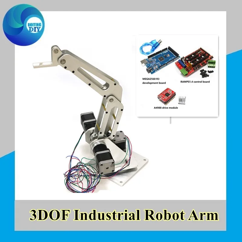 3dof-Industrial-Robotic-Arm-Manipulator-3-Axis-With-Full-Metal-Frame ...