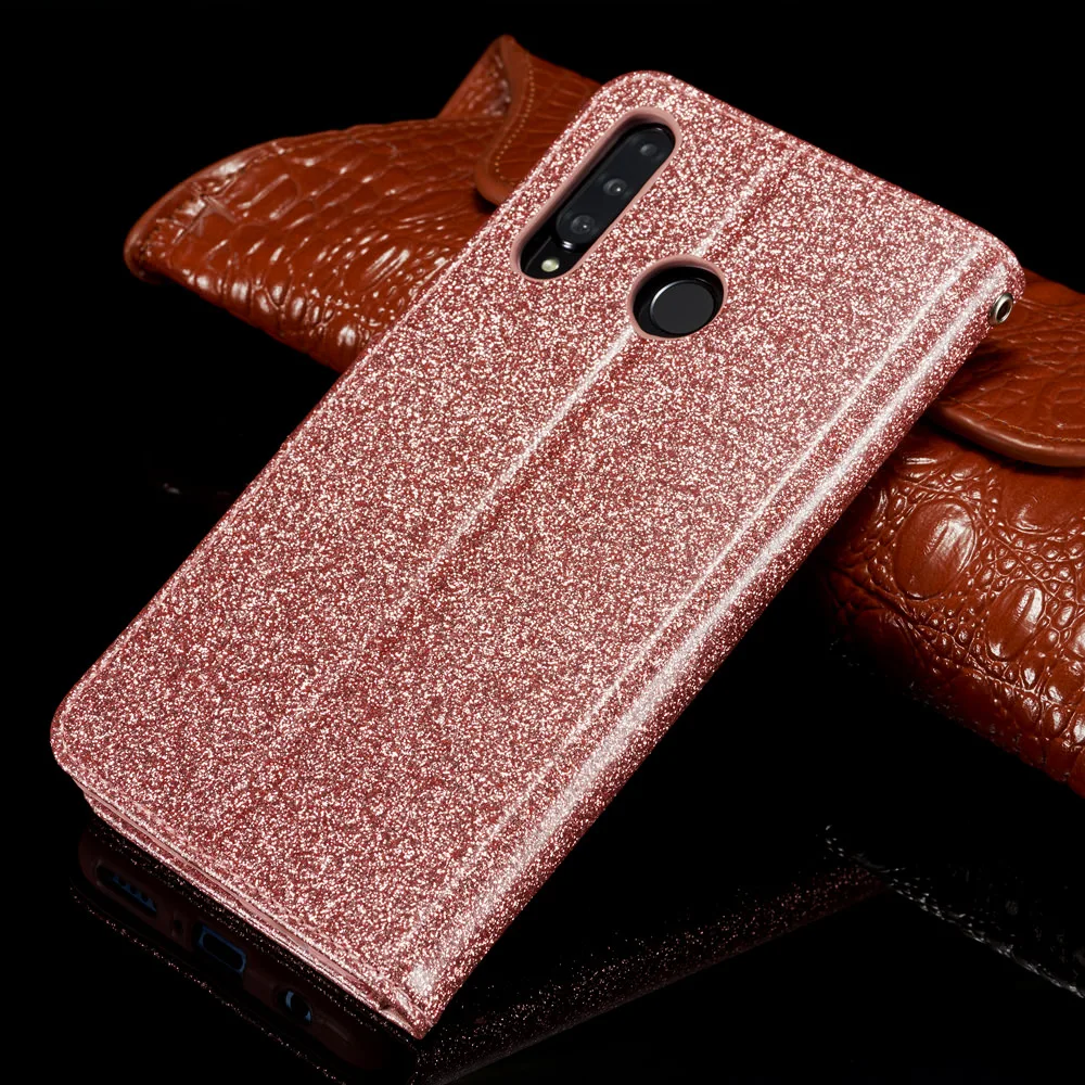 Чехол Love Jewell для Huawei P30 Lite P20 Pro Mate 20 кожаный блестящий чехол книжка Honor P30Lite