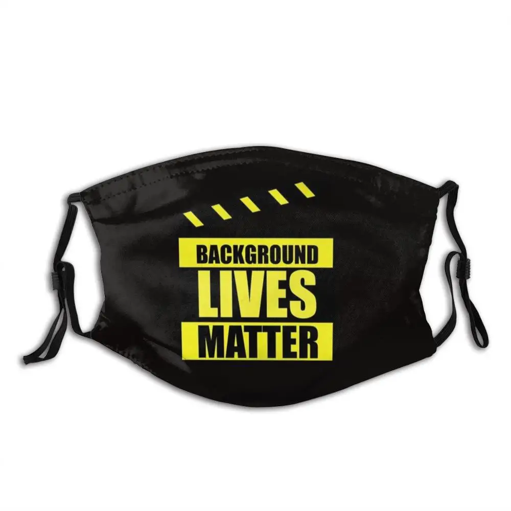 

Background Lives Matter! Face Mask With Filter Background Extras Cast Casting Film Production Background Performers Background
