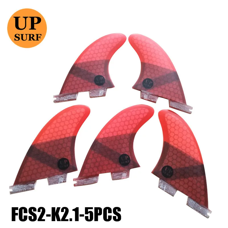 k2.1 5pcs red Плавники для серфинга G7/G5/Gl/K2.1 fcs ii плавники fcs 2 quad quilla surf fcs2 surf gl плавники fcs 2 quad 4 штуки quad - Цвет: k2.1 5pcs red