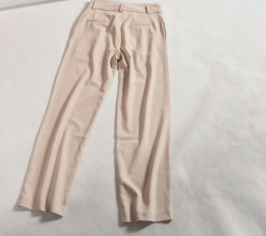 

Hz05 2019 Summer New Style WOMEN'S Dress Elegant Commuting Loose-Fit Slim Fit Three-quarter-length Sleeve Suit Set