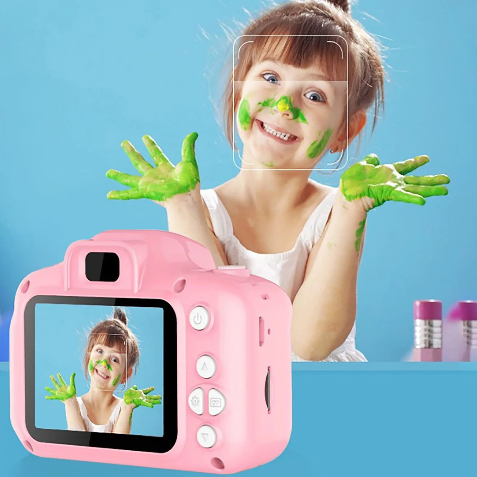

Children's Digital Camera 2.0 LCD камеѬа juguetes para niños 1080P HD Screen Camera Video Toy ооаппаѬа для деей Kids Gift