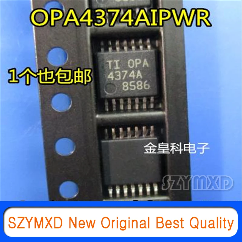 

10Pcs/Lot New Original OPA4374AIPWR OPA4374A TSSOP14 4-way Operational Amplifier Chip In Stock