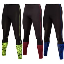 Мужские компрессионные колготки, штаны для бега, фитнеса, тренировки, бега, спортивные штаны, быстро сохнут, баскетбольные брюки, мужские велосипедные гетры