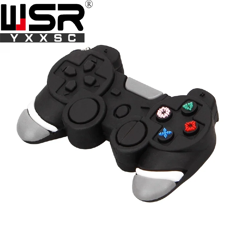 Игровой контроллер с милыми героями мультфильмов, usb 2,0, флеш-накопитель, 8 ГБ, 16 ГБ, 32 ГБ, диск на ключ, реальная емкость, 64 ГБ, 128 ГБ, usb память, свободная емкость, подарок