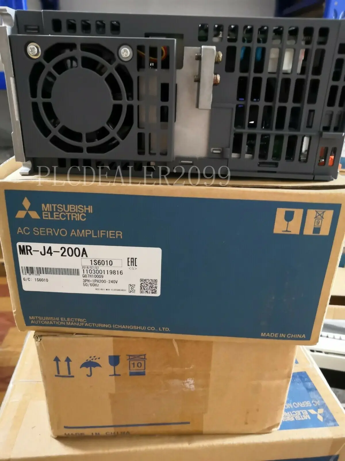 1 шт. Mitsubishi MR-J4-200A AC сервопривод MRJ4200A