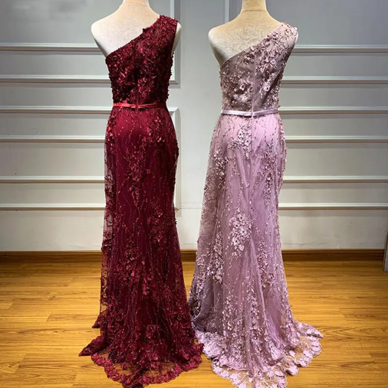 Abiye великолепное торжественное платье, украшенный розовым бисером robe de soiree Саудовская Арабский вечер платья Аппликация vestido de festa Longo