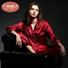 SnapFactory-Ensemble pyjama à manches longues Mulberry pour femme, vêtements de nuit gris, été, automne, printemps, hiver, marque, 100%, 2 pièces