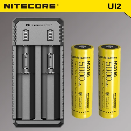 Nitecore UI2 18650 14500 10440 IMR литий-ионный перезаряжаемый аккумулятор USB зарядное устройство+ аккумулятор nitecore 3500 мАч