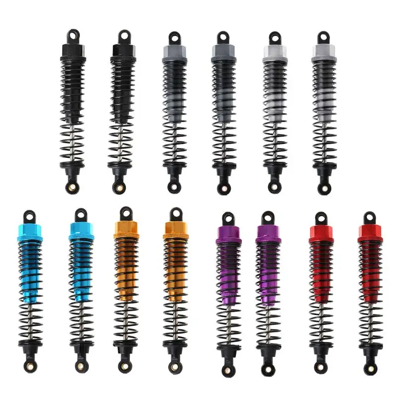 2PCS Aluminum Alloy 108004 Shock Absorber 08001 08058 08041 for HSP 1/10 RC Car 94111 94188 R7RB