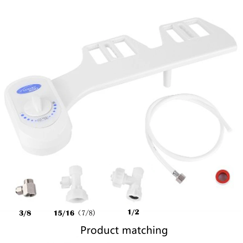 Body Cleaner Simple Butt Washing Women 's Cleaner Toilet Cover Plate Non-Plug-in Two Modes Cold Water Washing Bidet