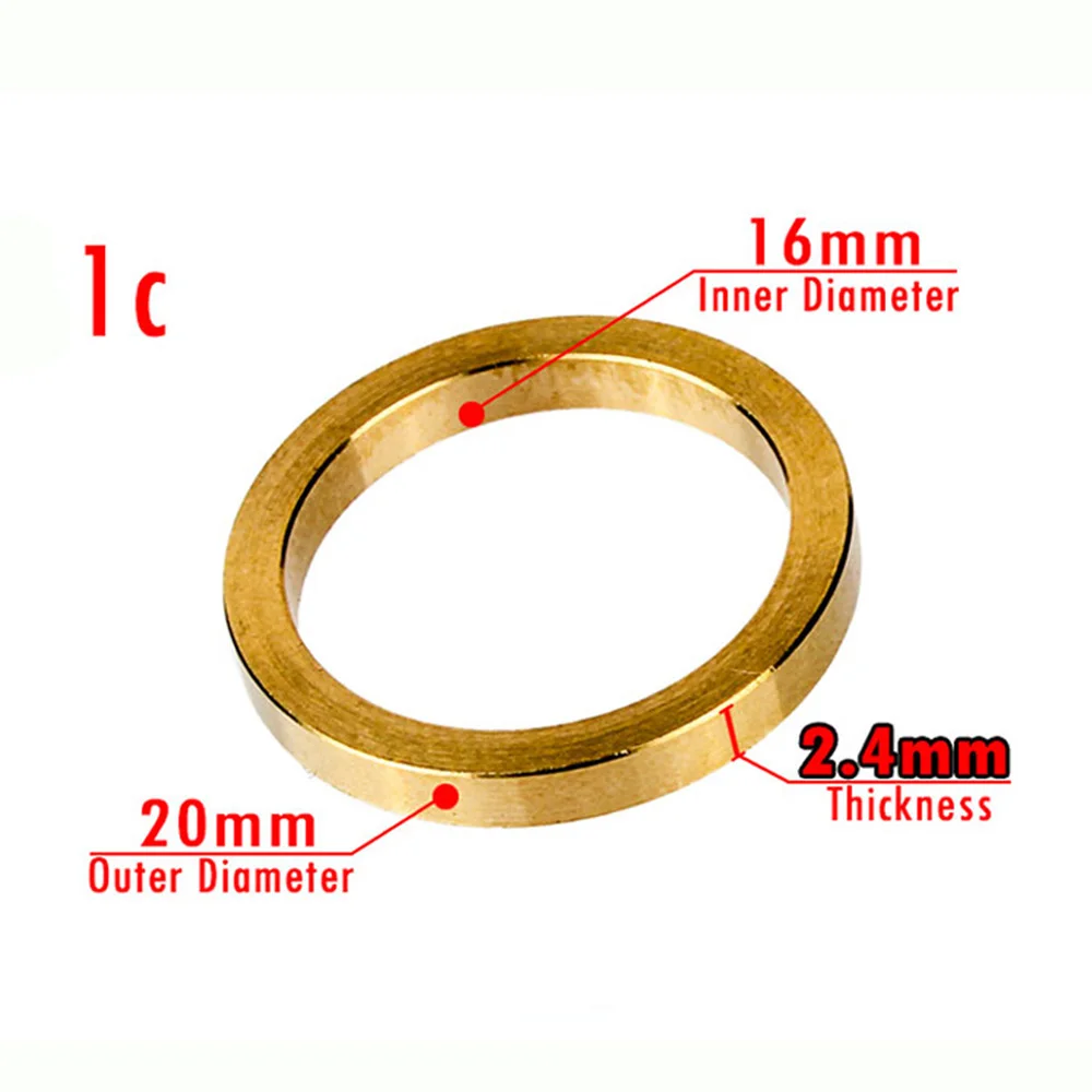 1c (20 to 16mm) Z-LEAP 5 шт. 22,23/20/16 мм прокладки алмазный пильный диск Медь шайба отрезной диск переходное кольцо циркулярная пила отверстие инструмент для преобразования - Цвет: 1c (20 to 16mm)