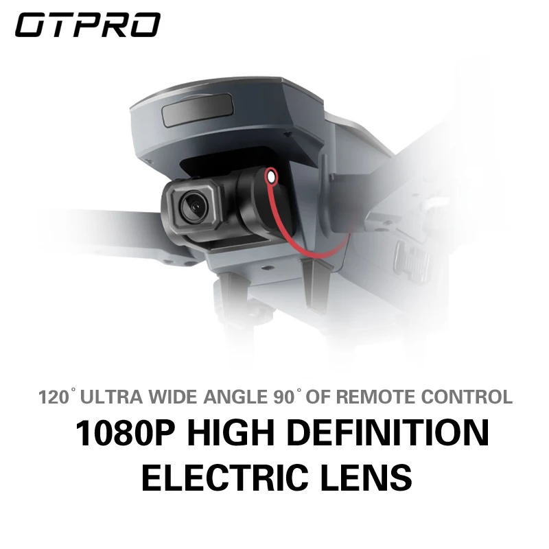 OTPRO мини-Дрон gps 4K 1080P камера следуй за мной Квадрокоптер авто возврат FPV Дрон Wifi ufo Вертолет игрушки VS F11 RPO H117S X9 K1