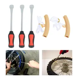 3 шиномонтажный инструмент ложка + 2 обод колеса форма для пиццы комплект для шины для мотоцикла, велосипеда изменение удаления