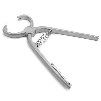 

Pliers Ergonomic Design Clamp Stainless Steel Kitchen Supplies Practical Tea Clip Multifunctional Eco-Friendly