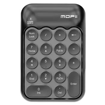 

Wireless Office Digital Keyboard Laptop 2.4G Financial Accounting Round Key Mini Keypad
