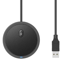 Micrófono de condensador omnidireccional USB para reunión, conferencia de negocios, Mini micrófono para ordenador, PC, Chat de voz, videojuegos en vivo