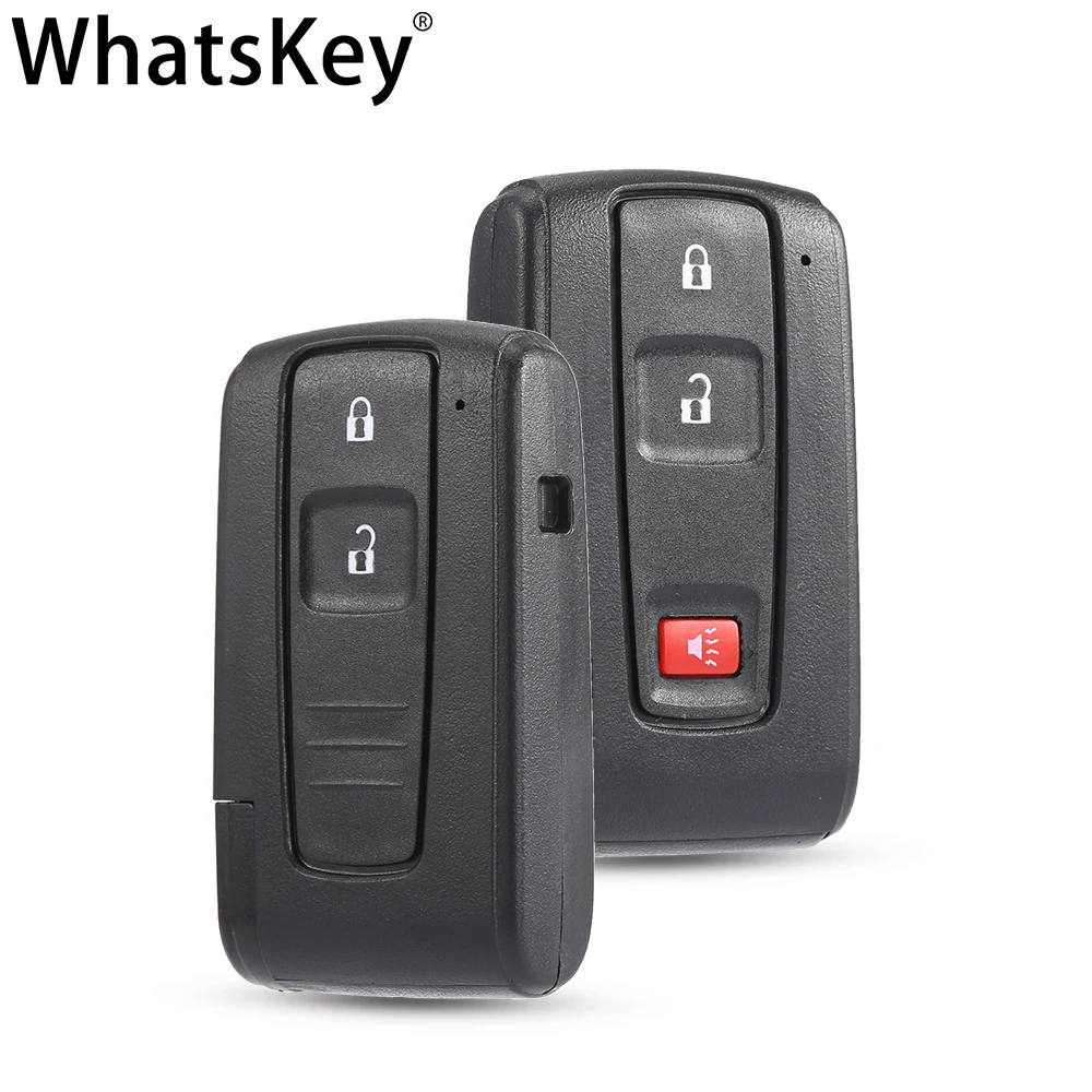 

3 Buttons Remote Control Smart Key Shell Case For Toyota Prius 2004 - 2009 Corolla Verso Camry Keyless Entry Toy43 Blade Key