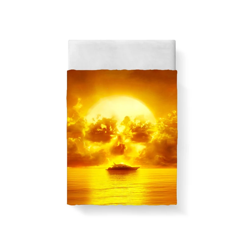 Walking Dead Skull Cotton Bedding Set - Queen King Size Duvet Cover, Bed Sheets, Pillowcases, Bed Linen image 3