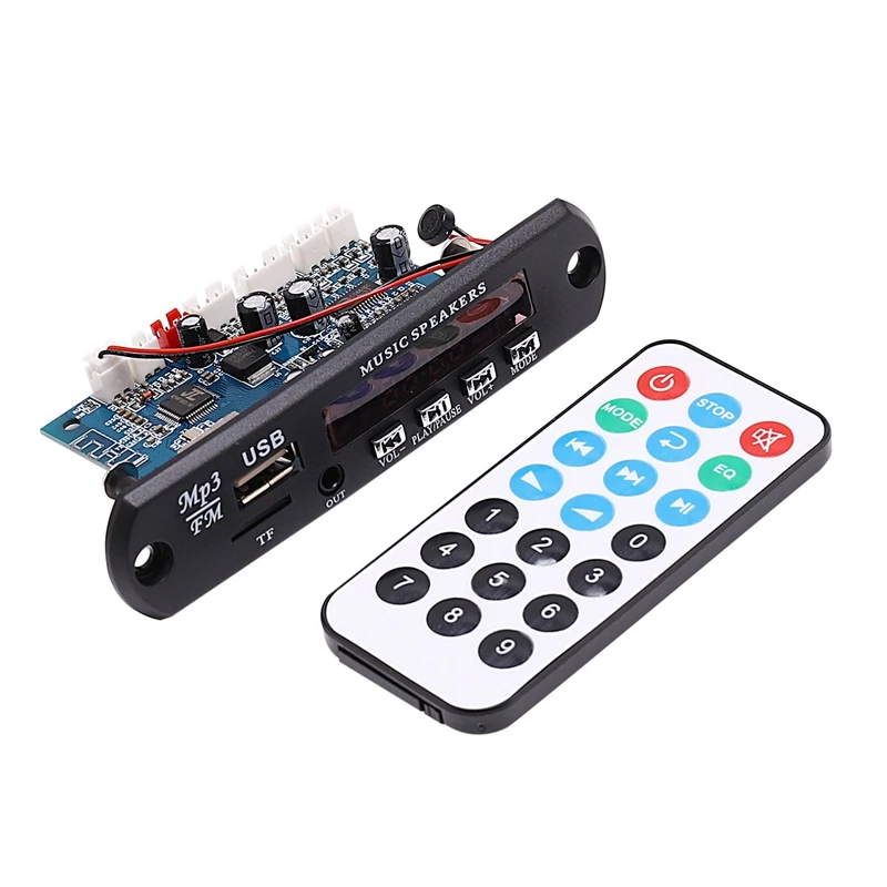 2 0 канальный Bluetooth усилитель доска стерео 10 Вт * MP3 декодер поддержка FM APE WAV WMA USB