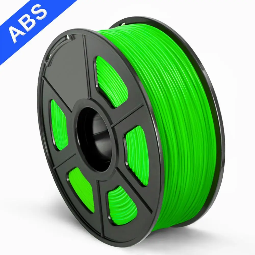 ABS-GN ABS 3d Принтер Нити новые и лучшие abs 1,75 мм 1 кг для 3d принтера сплошной материал нити с полным цветом - Цвет: ABS-GN