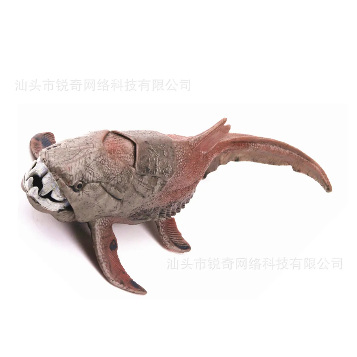 Твердые животные модель Dunkleosteus мини дети экологически чистые пластиковые игрушки украшения ручной Куклы Горячая Распродажа