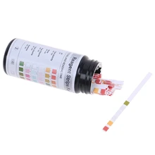 50pcs 6 en 1 papier d'essai de qualité de l'eau Test de niveau de PH