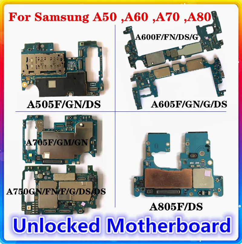 Для Samsung Galaxy A50 A60 A70 A80 материнская плата A505F/GN/DS A600FN/DS/G A605F/GN/DS A705F A750GN/FN // G/DS/FD A805F/DS ОС Android|Антенны для мобильных