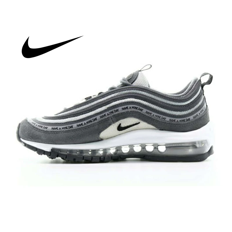 Аутентичные женские кроссовки для бега Nike Air Max 97 уличные дышащие амортизирующие