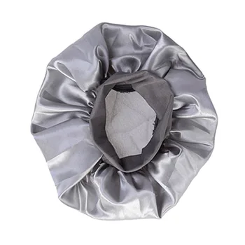 

Wide-brimmed Nightcap Elastic Sleep Cap Hair Care Cap Night Sleeping Head Cover Chemotherapy Cap For Women
