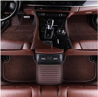 MSUEFKD автомобильные коврики для Land Rover все модели Discovery, Freelander Car автомобил автомобильный коврик чехлы - Название цвета: A4