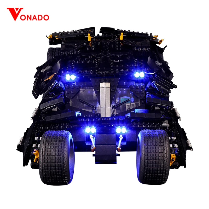 Светодиодный светильник комплект совместимый для Lego 76023 7111 супергероев Бэтмена