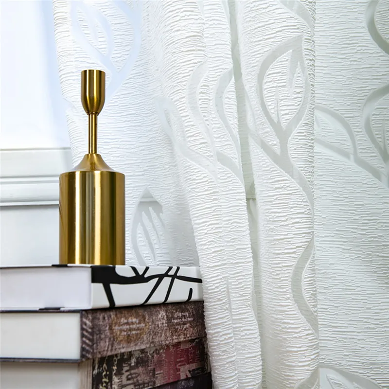 Trees Sheer Curtain Tulle Window Treatment Voile Drape Valance Fabric curtains for bedroom rideaux pour le salon  #4O09 (23)