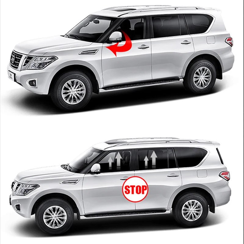 Автоматический стеклоподъемник зеркало складное для nissan y62 patrol nissan patrol y62 аксессуары для интерьера y62