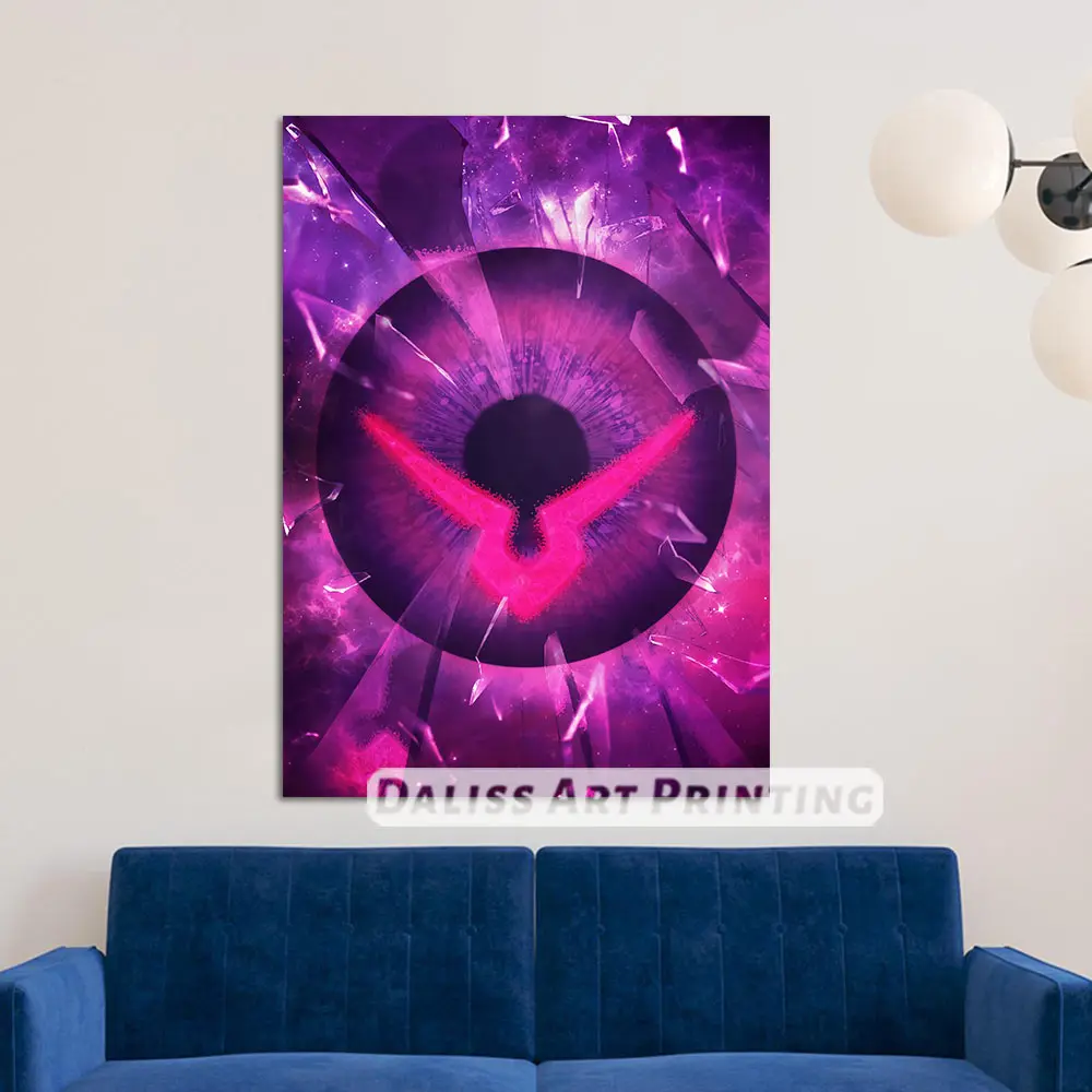 Canvas Anime Code Geass eyes Pictures Home Decoration Paintings Poster HD Prints Wall Art Modular Living Room Framed | Дом и сад