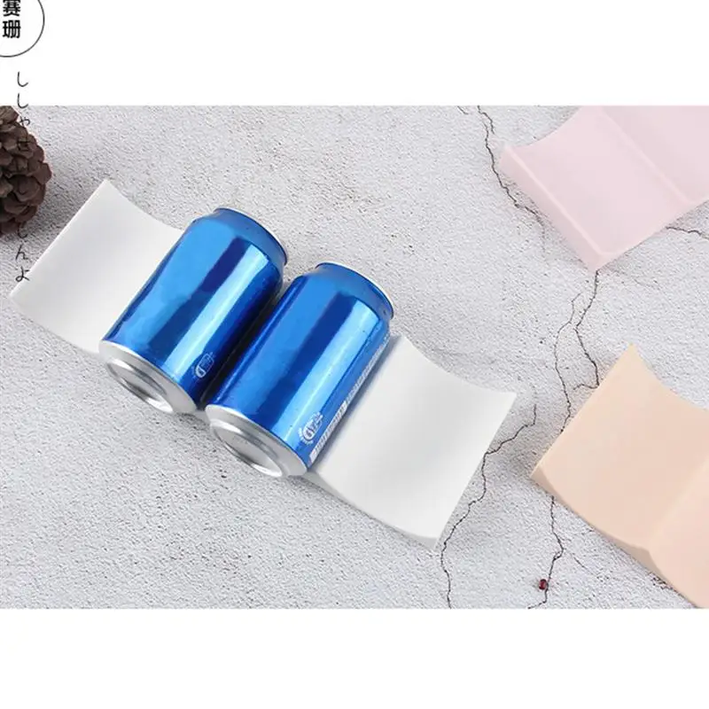 2шт Европейский стиль Винный Стеллаж пластиковая витрина для винных бутылок коврик-держатель может легко укладывать кухонный шкаф холодильник стеллаж для хранения