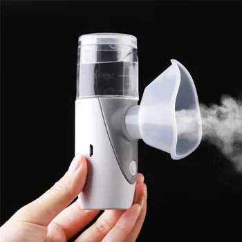 

Ultrasonic Handheld Portable Nebulizer Microgrid Screening Out Fog Fine Particles Low Noise Mute With USB Charging Nebulizer