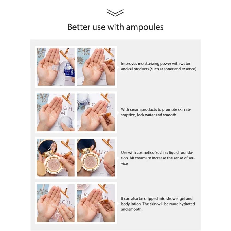 Hydrating Essence Set Long-lasting Moisturizing Control Oil Whitening Skin Care Nicotinamide Solution Face Serum