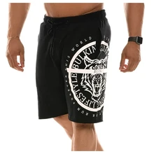 Спортивные шорты, мужские тканевые короткие брюки, повседневные шорты для бега, бодибилдинг, тренировочные штаны для фитнеса, мужские шорты для тренировок