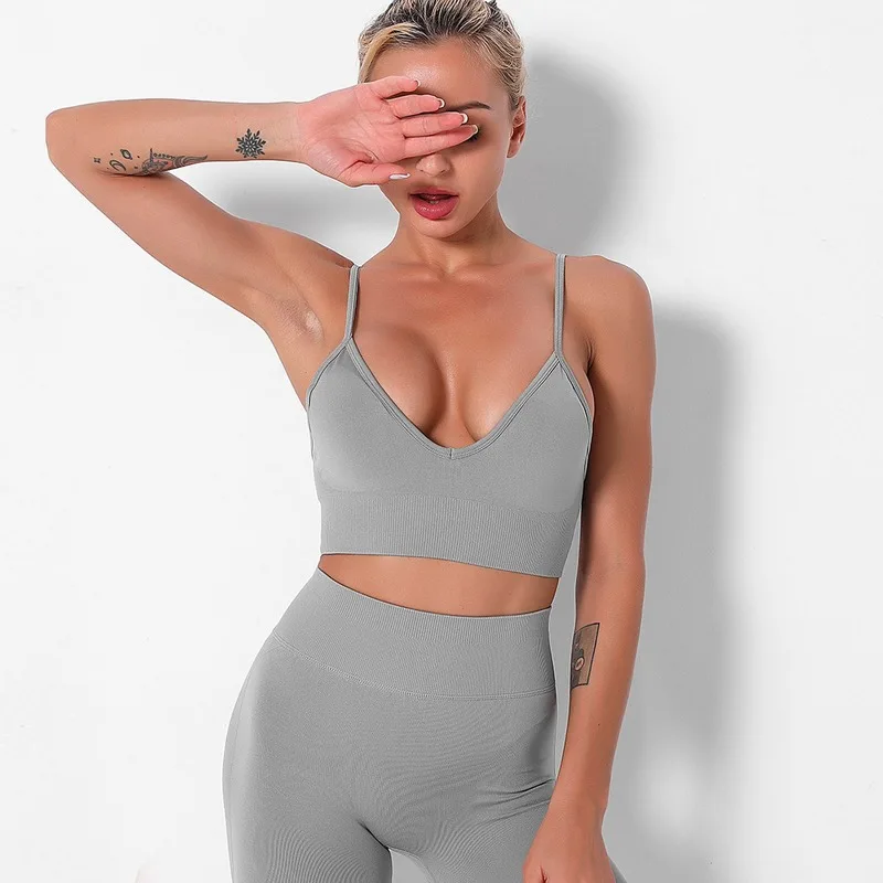 

Sexy Seamless Yoga Bra Sports Bra Women Fitness Top Fashion Running Yoga Gym Underwear Crop Top Push Up Sport Bra Shirts Fashion