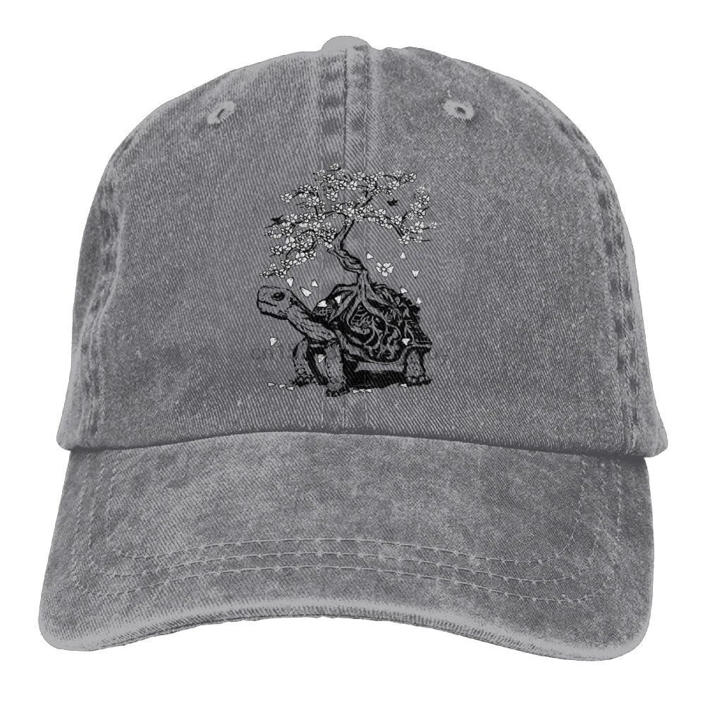 Черепаха бонсай дерево Джинсовая Шляпа Регулируемая женская простая бейсболка